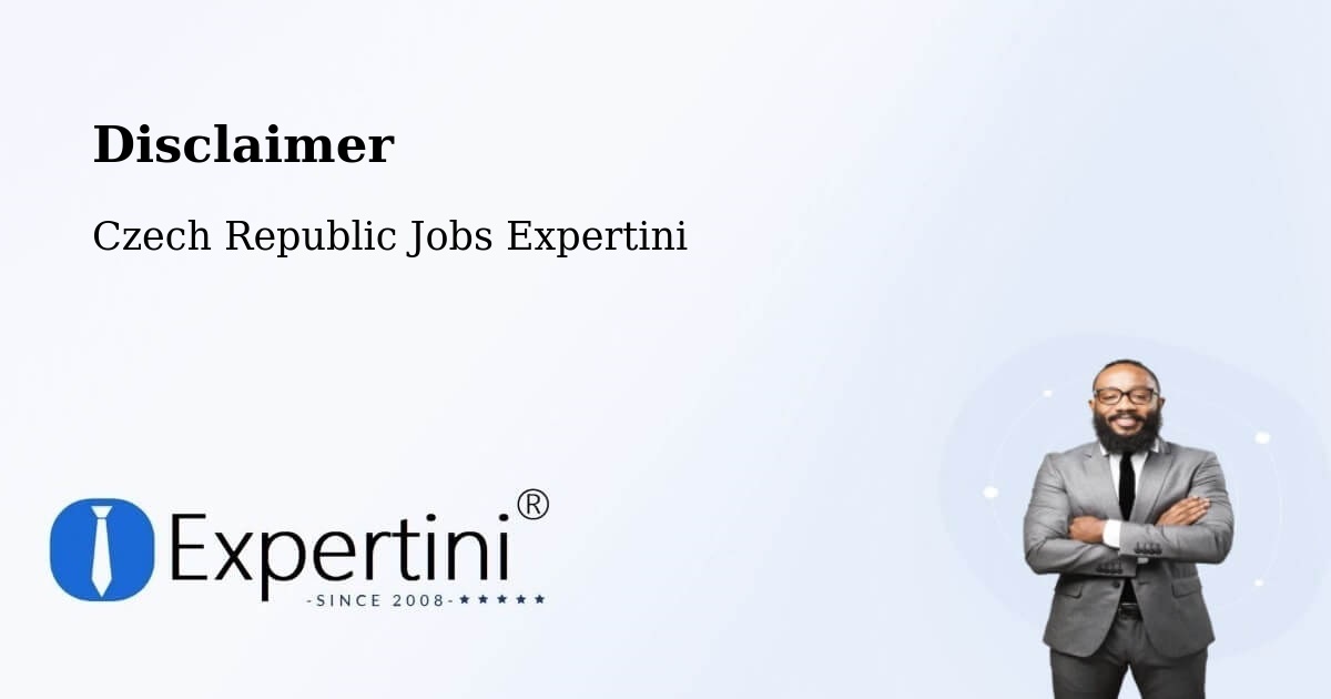 Disclaimer – Lukov - Czech Republic Jobs Expertini